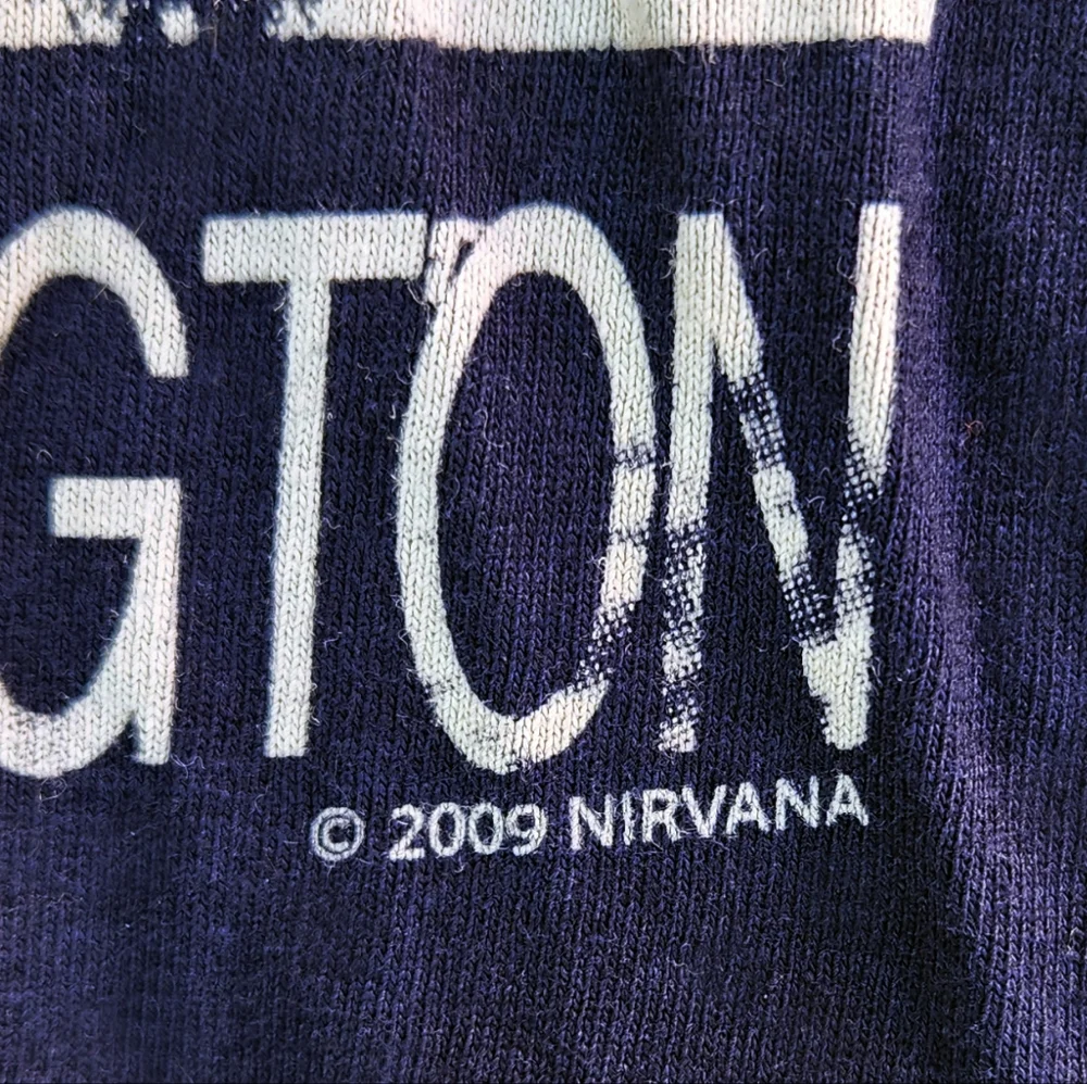 Nirvana Live October 31, 1991 Shirt - Picture 3 of 4